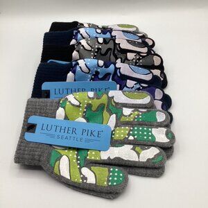 Child/Youth Winter Gloves Magic Stretch NWT by "Luther‎ Pike Seattle" 6 Pairs